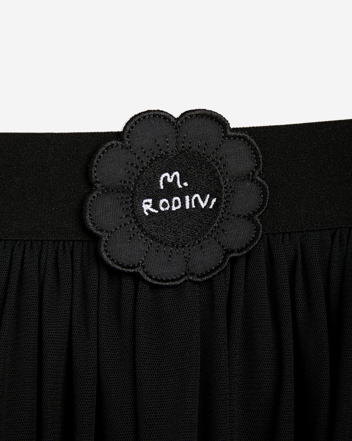 BAT FLOWER TULLE SKIRT