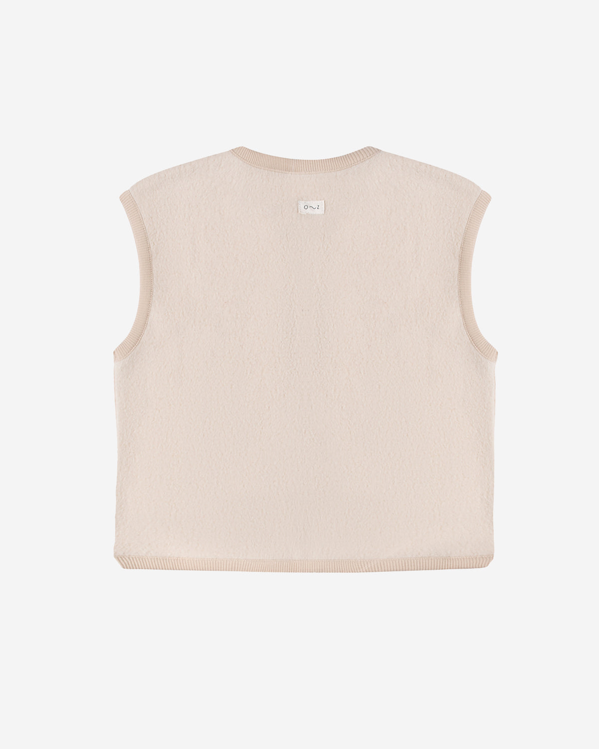 ALMOND FLEECE VEST