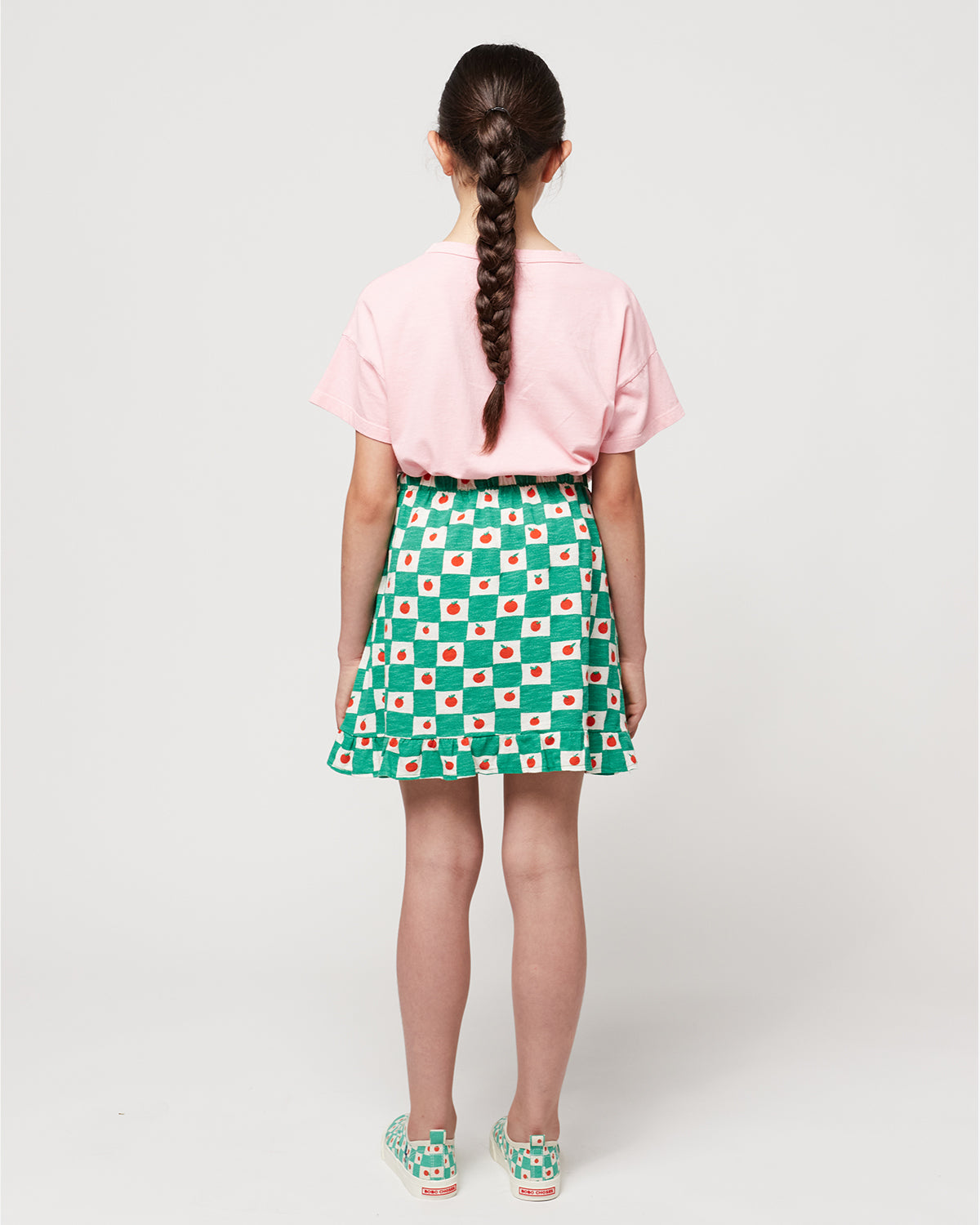 TOMATO ALL OVER SKIRT