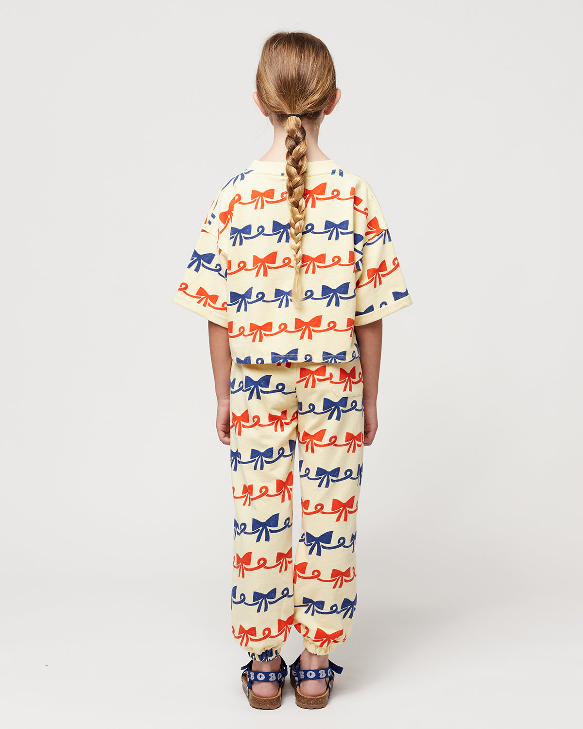RIBBON BOW ALL OVER JOGGING PANTS