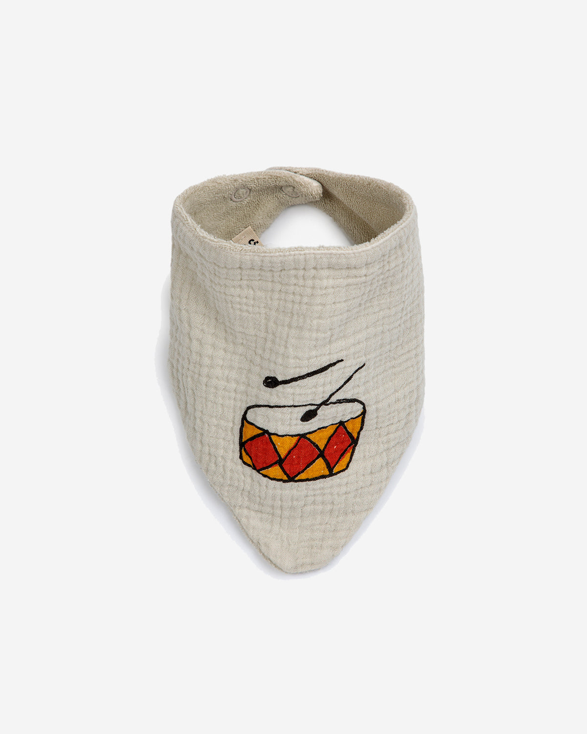 BABY PLAY THE DRUM BIB SET