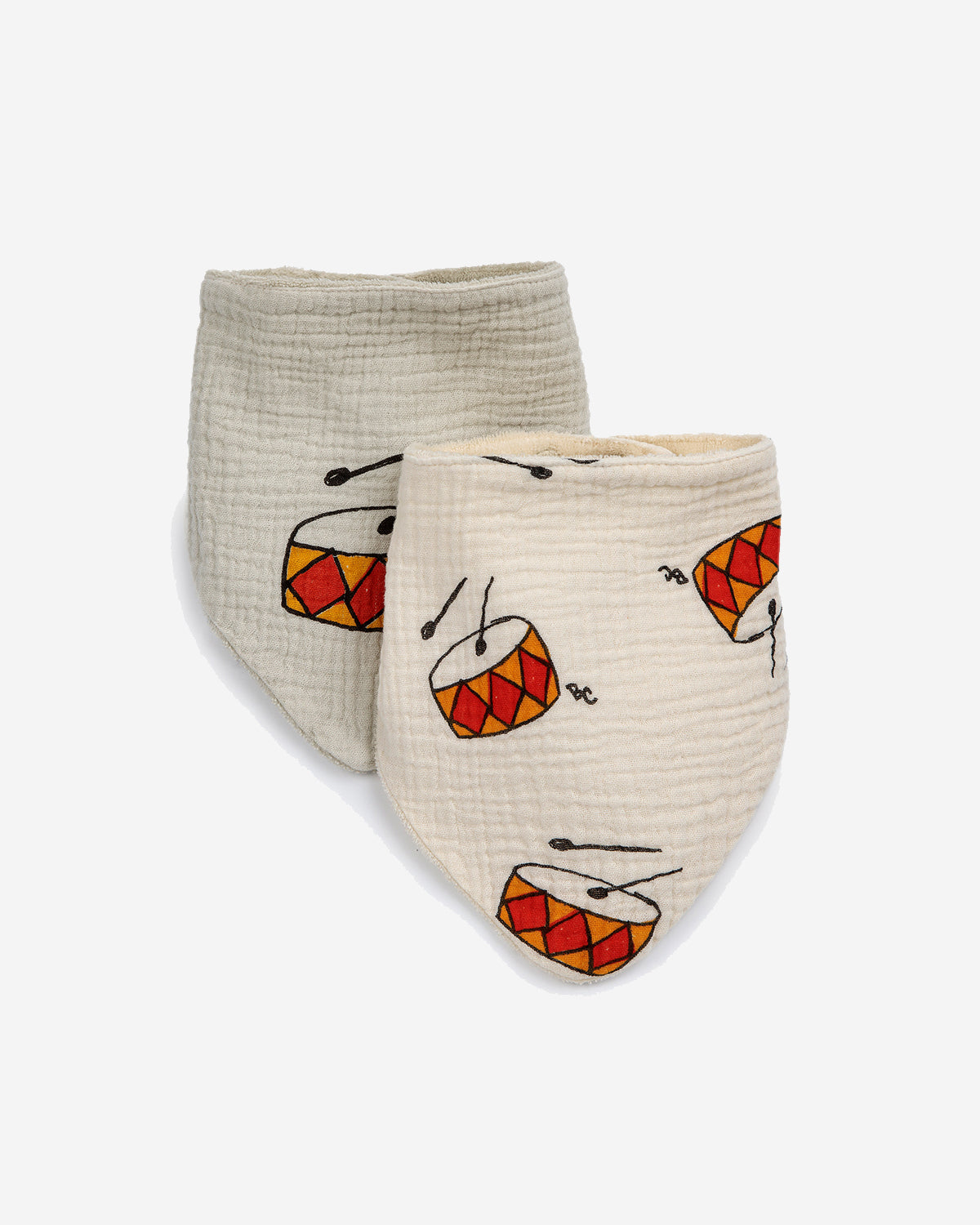 BABY PLAY THE DRUM BIB SET