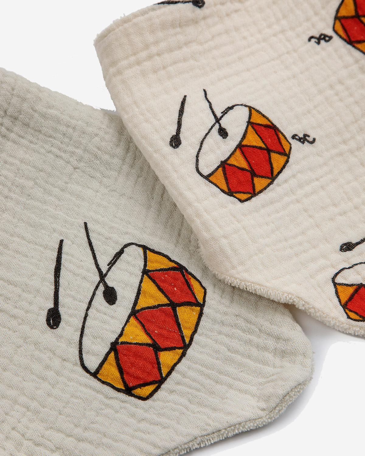 BABY PLAY THE DRUM BIB SET
