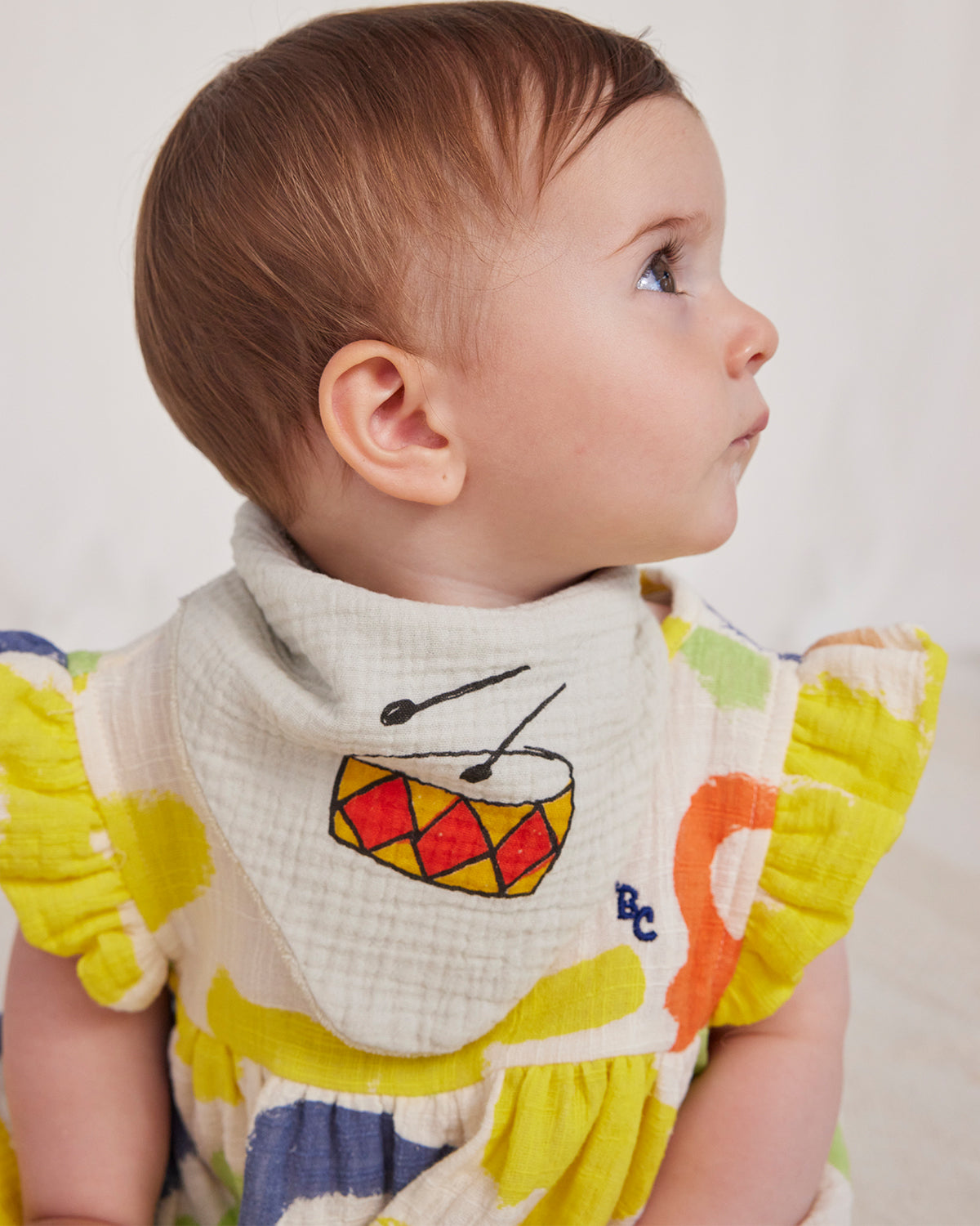 BABY PLAY THE DRUM BIB SET