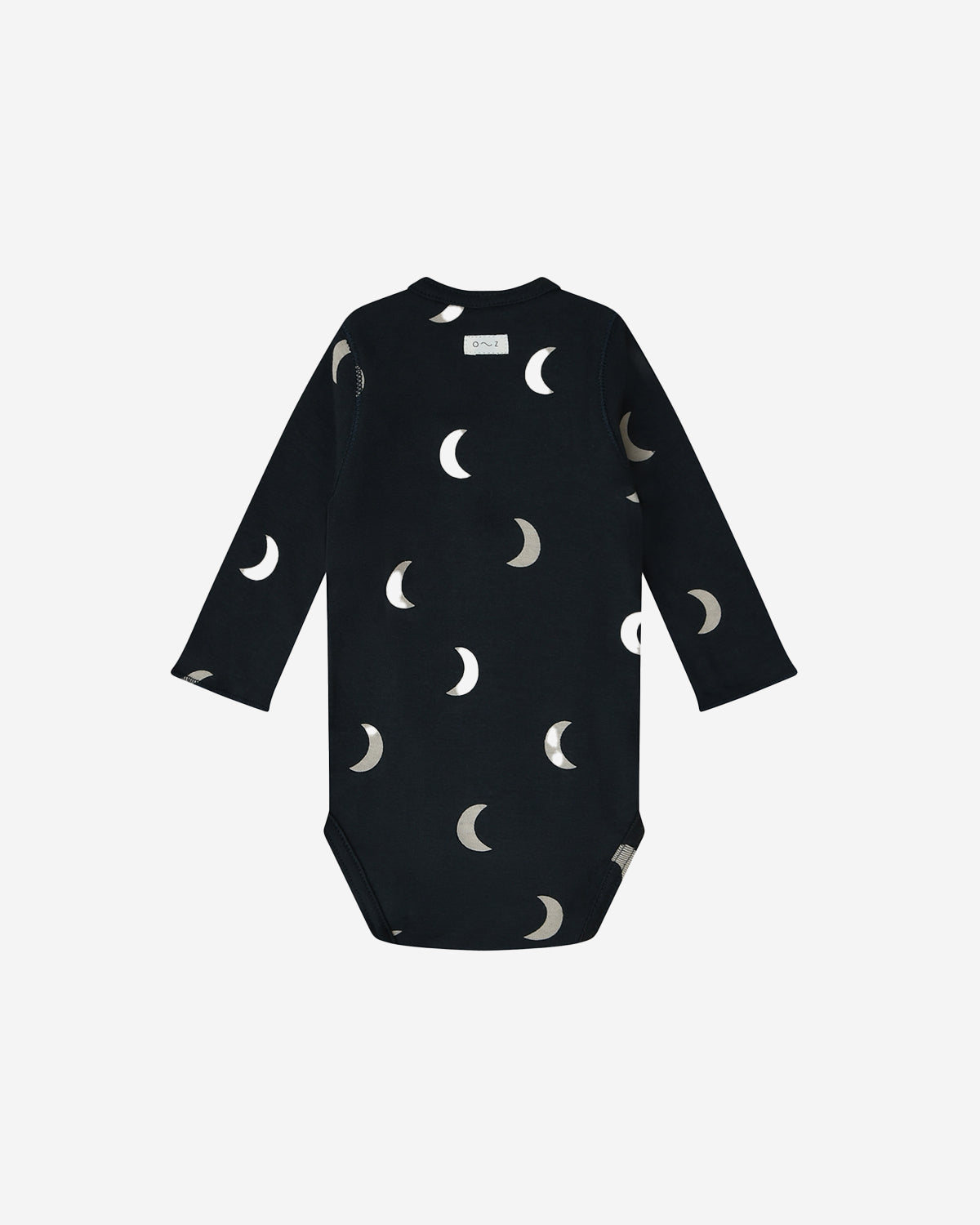 CHARCOAL MIDNIGHT WRAP BODYSUIT