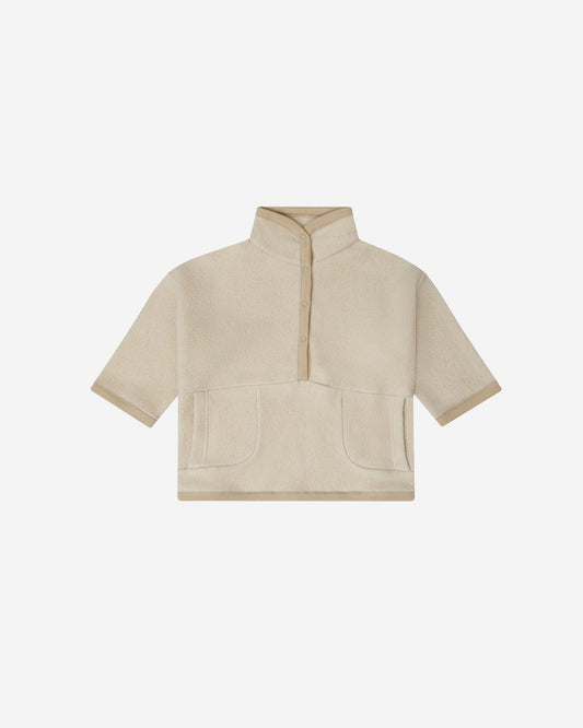 WARM SAND FLEECE SWEATER