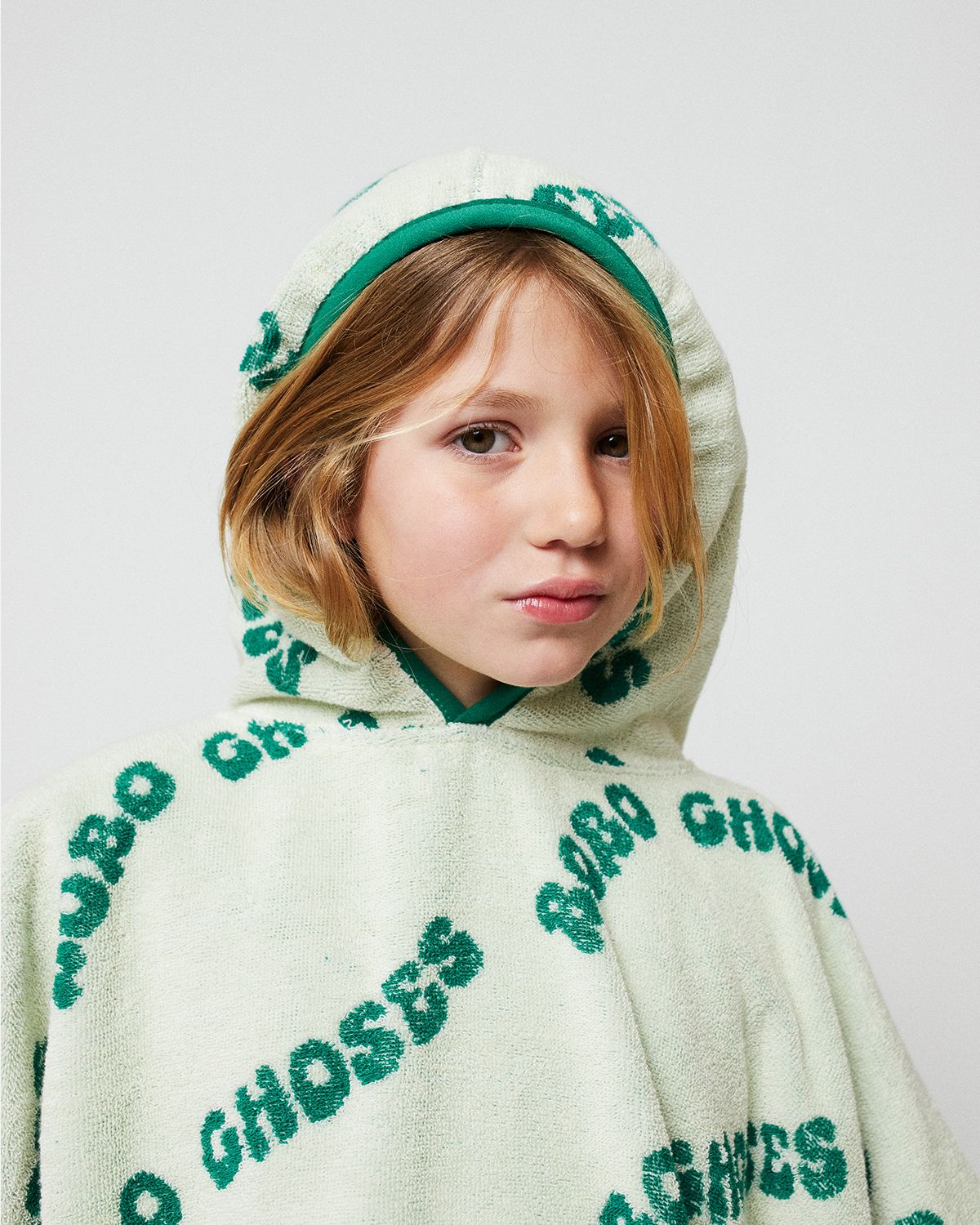 WAVY BOBO CHOSES ALL OVER TERRY TOWEL PONCHO