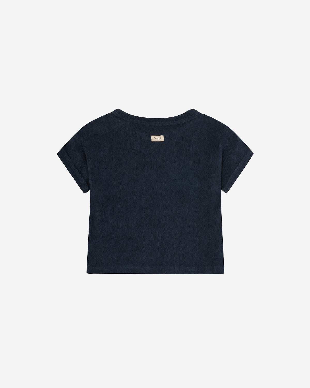 NAVY TERRY BOXY T-SHIRT