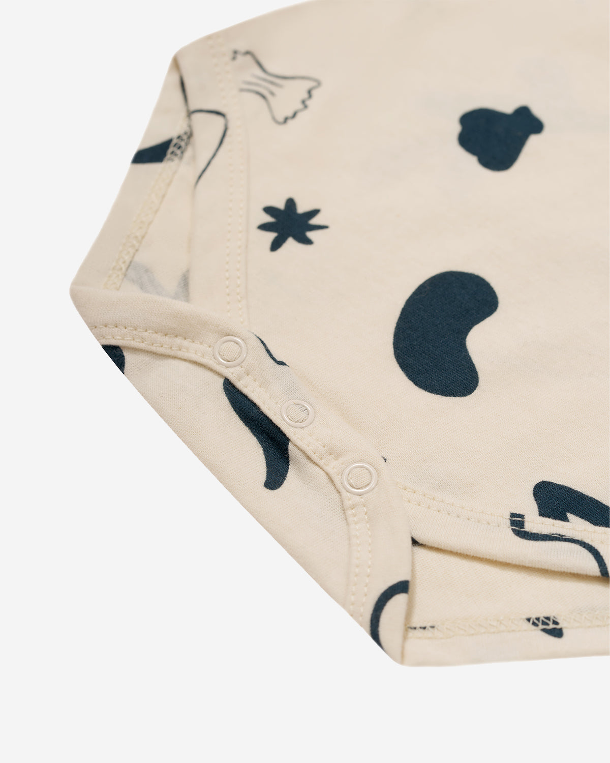 CAPRI SHORT SLEEVE BODYSUIT UNDYED COTTON