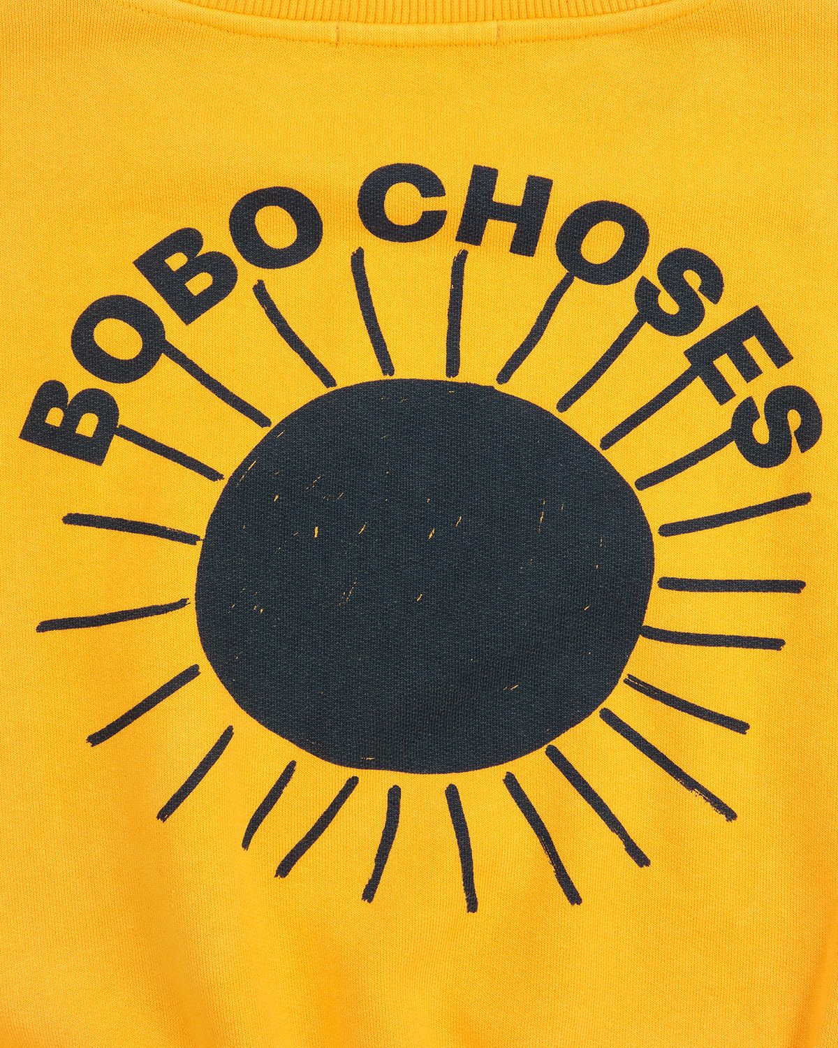 BOBO CHOSES SUN YELLOW SWEATSHIRT