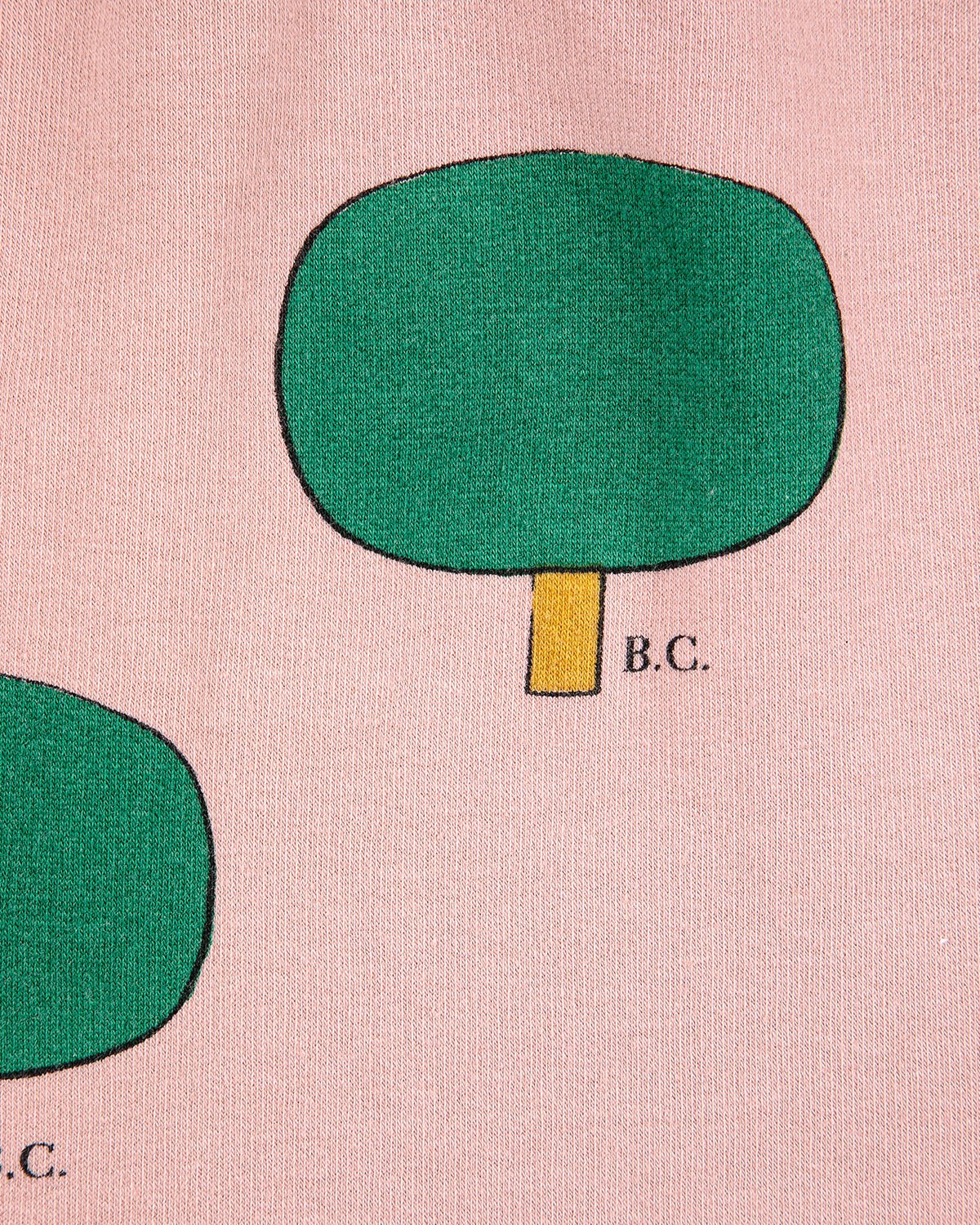 BABY GREEN TREE ALL OVER DRESS