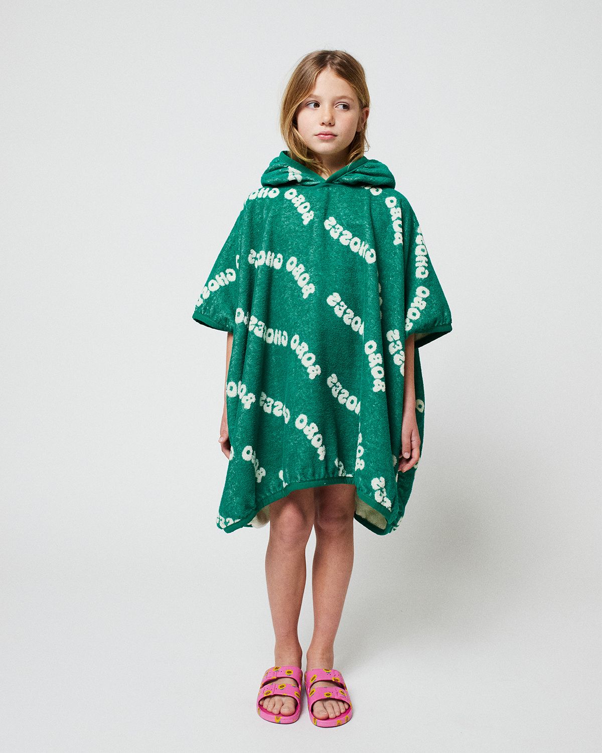 WAVY BOBO CHOSES ALL OVER TERRY TOWEL PONCHO