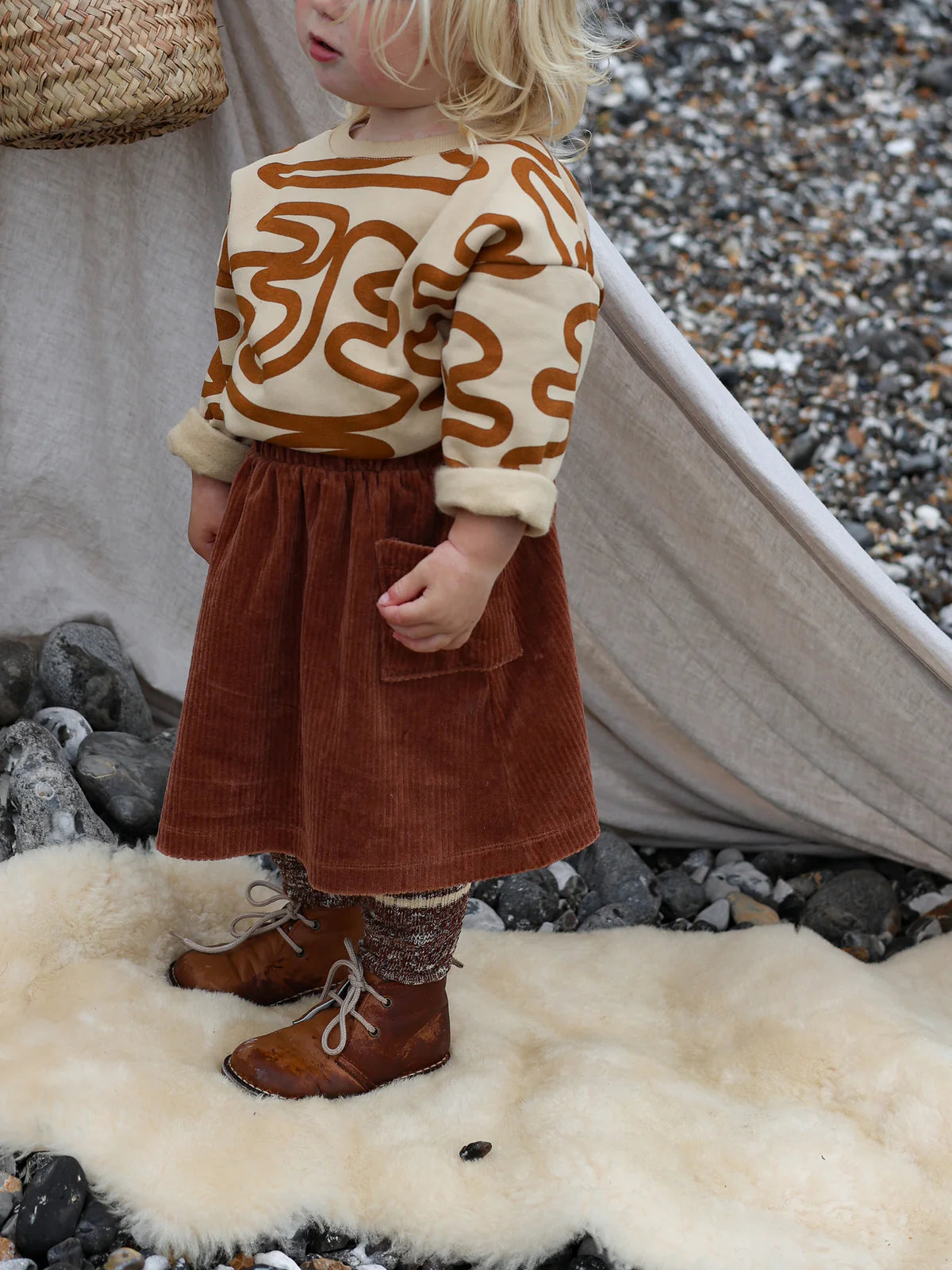 CINNAMON WANDER SKIRT