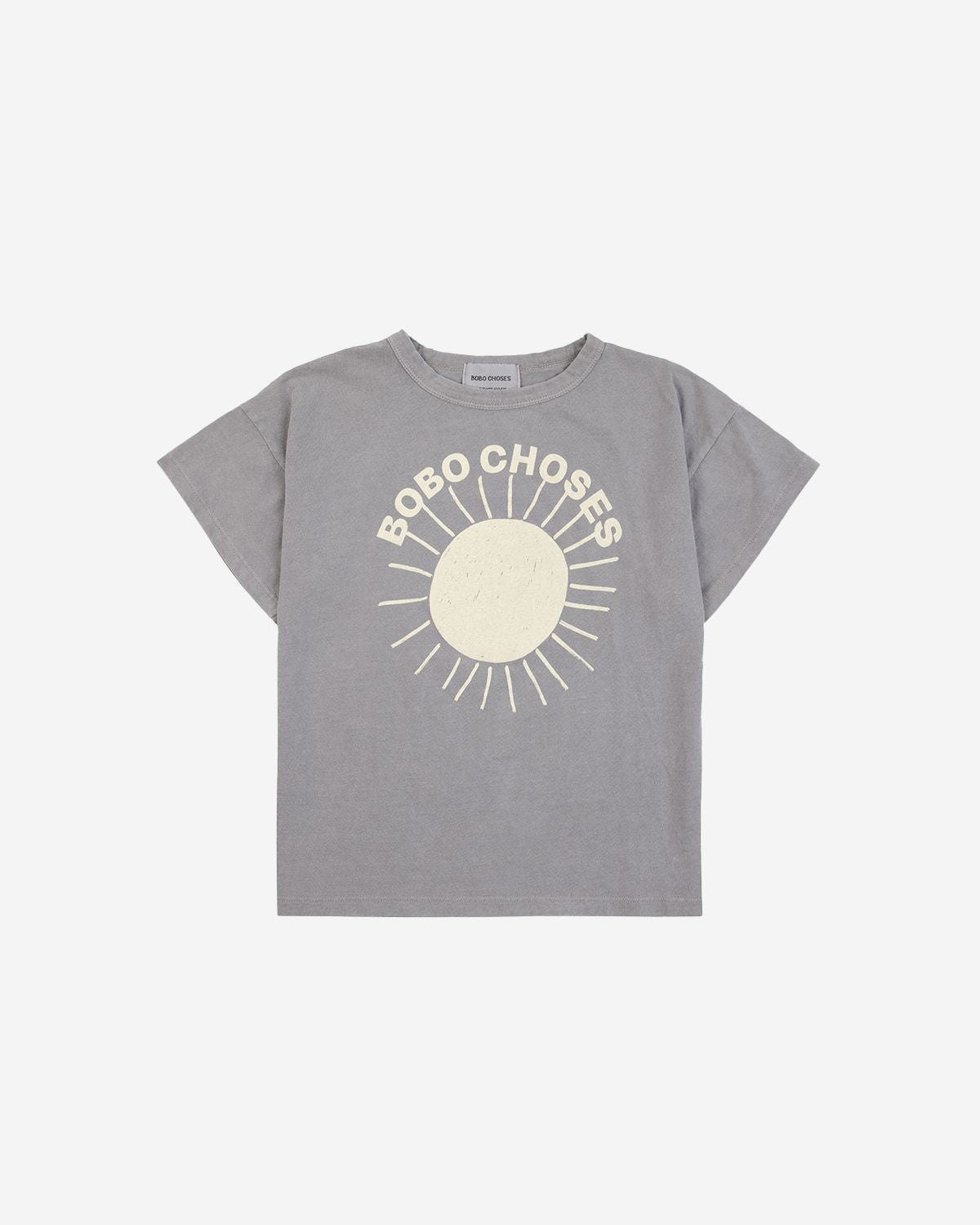 BOBO CHOSES SUN GREY T-SHIRT