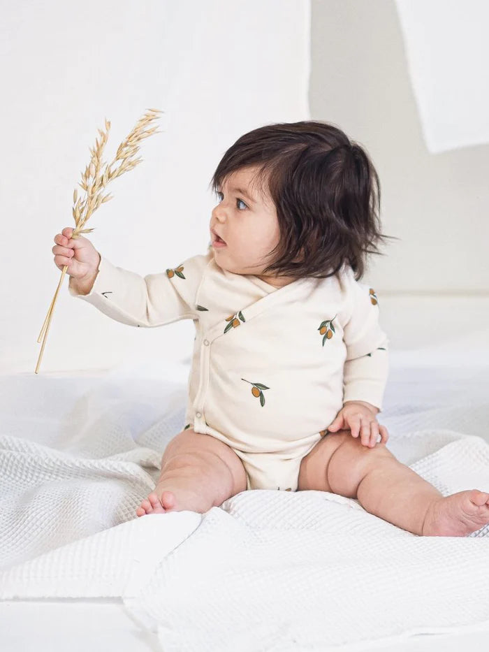 OLIVE GARDEN WRAP BODYSUIT