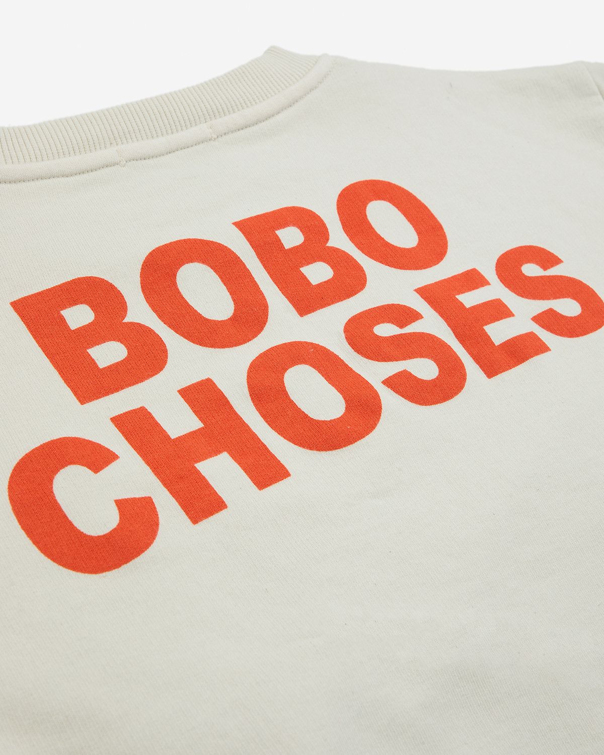 POMA BOBO CHOSES ECRU SWEATSHIRT