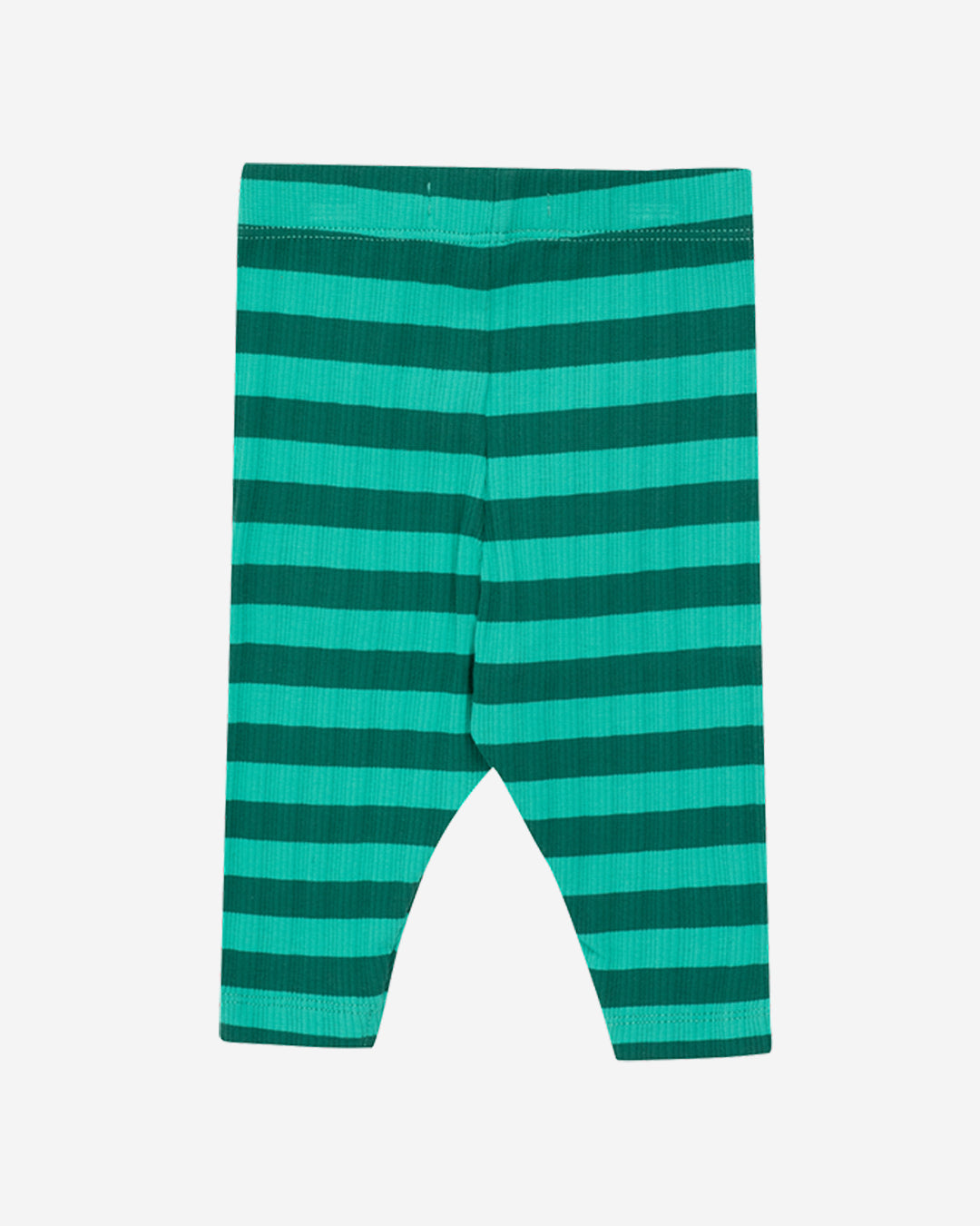 STRIPES BABY PANTS - EMERALD/DARK GREEN
