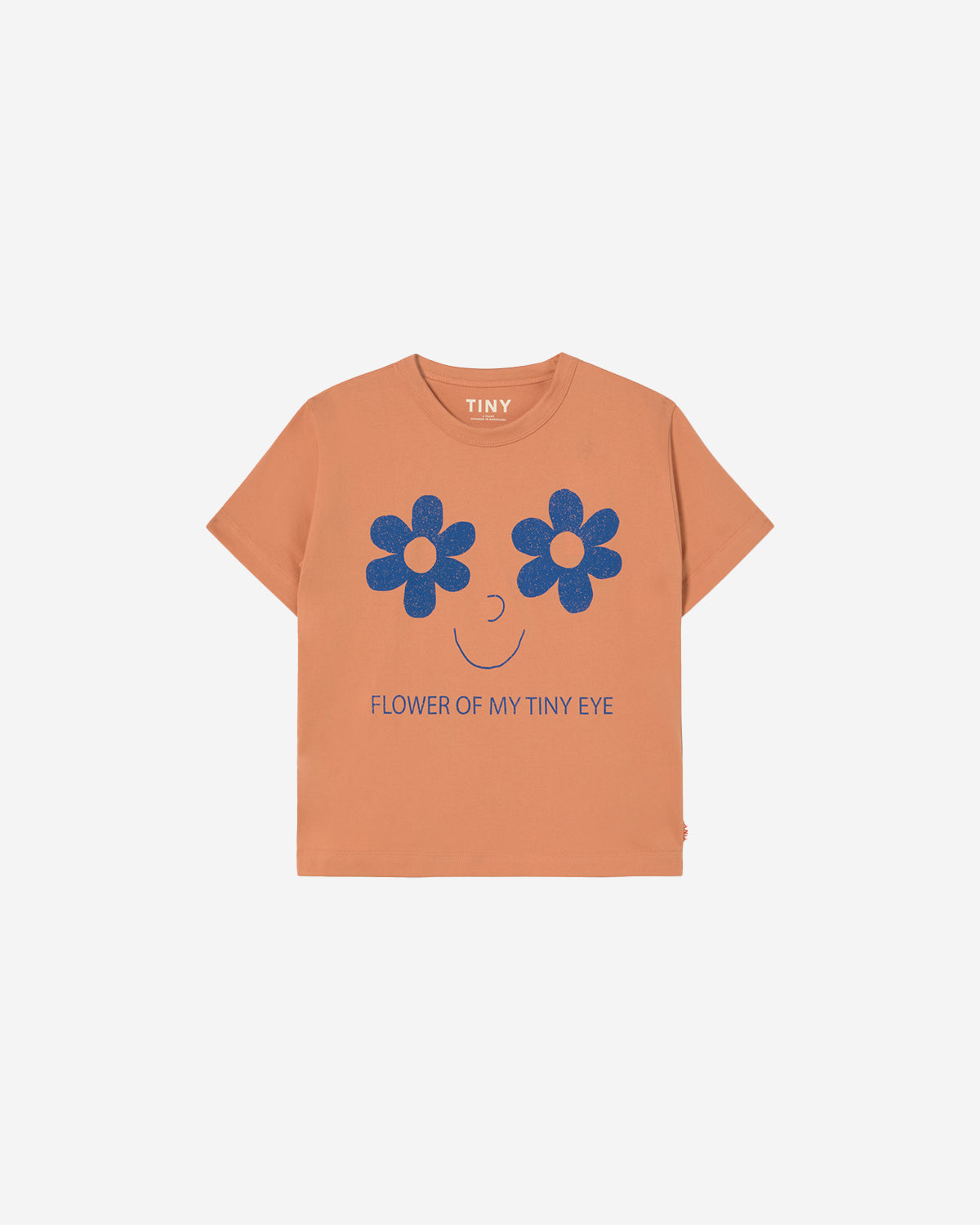 FLOWERS EYES GRAPHIC TEE
