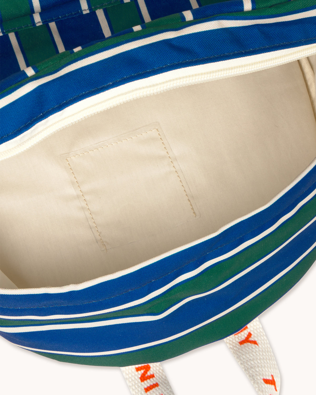 RETRO STRIPES BLUE BACKPACK