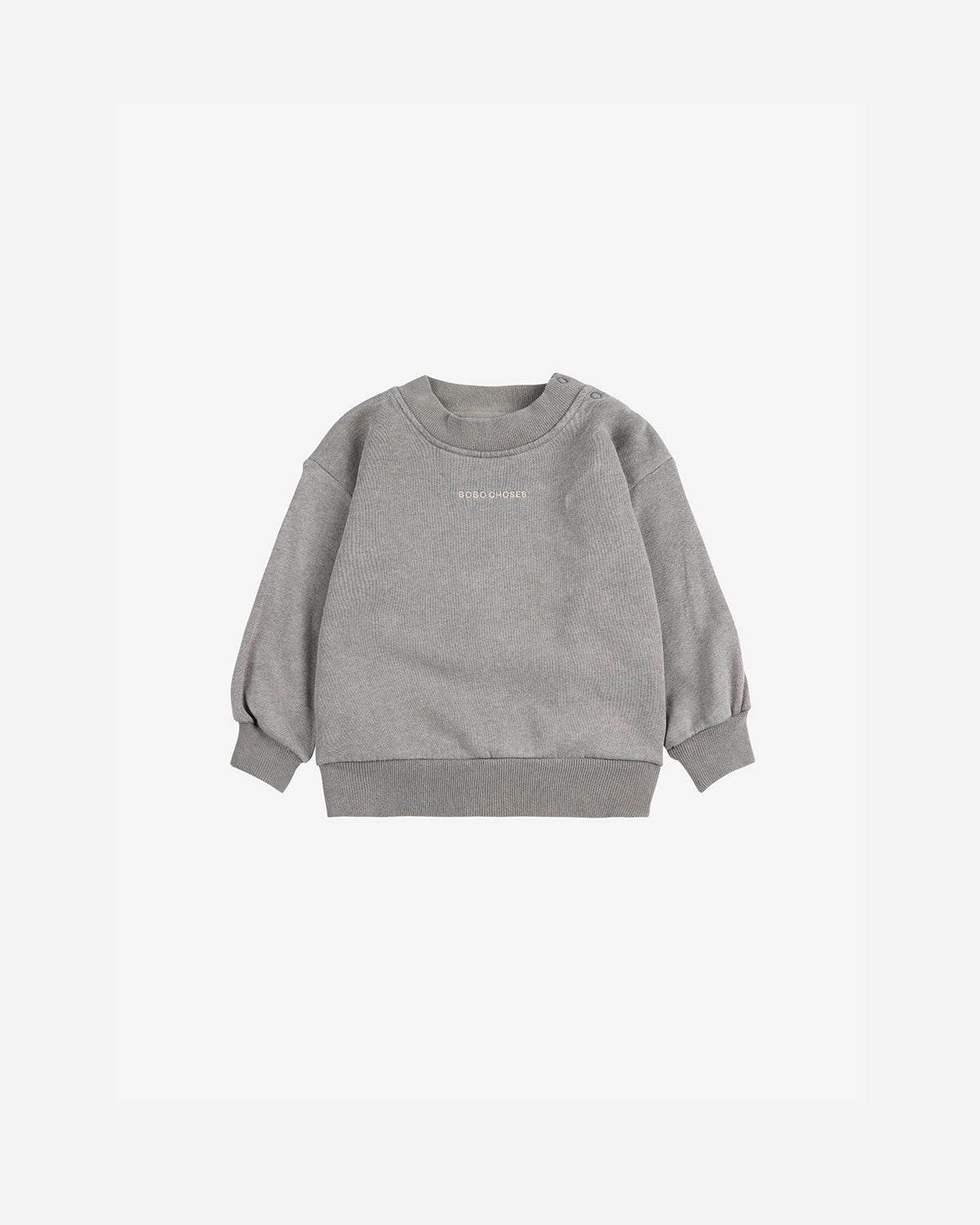 BABY POMA GREY SWEATSHIRT
