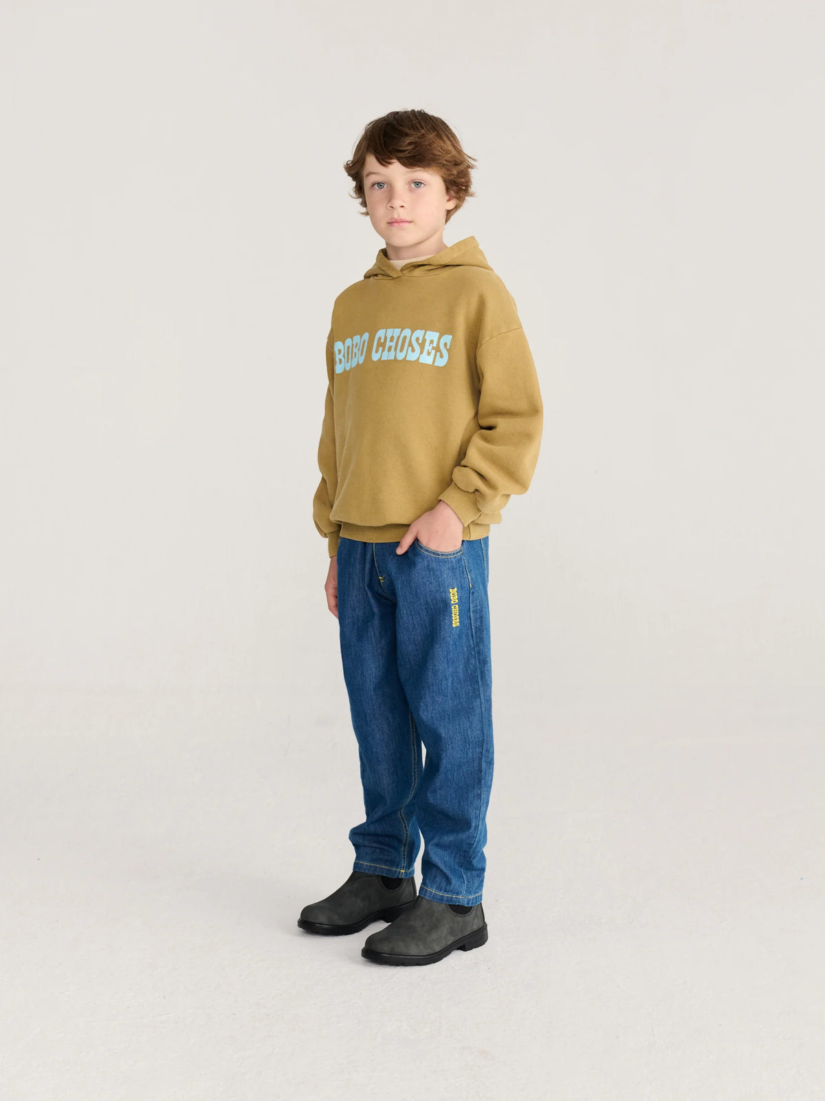 TAXI SAURUS TAG DENIM PANTS
