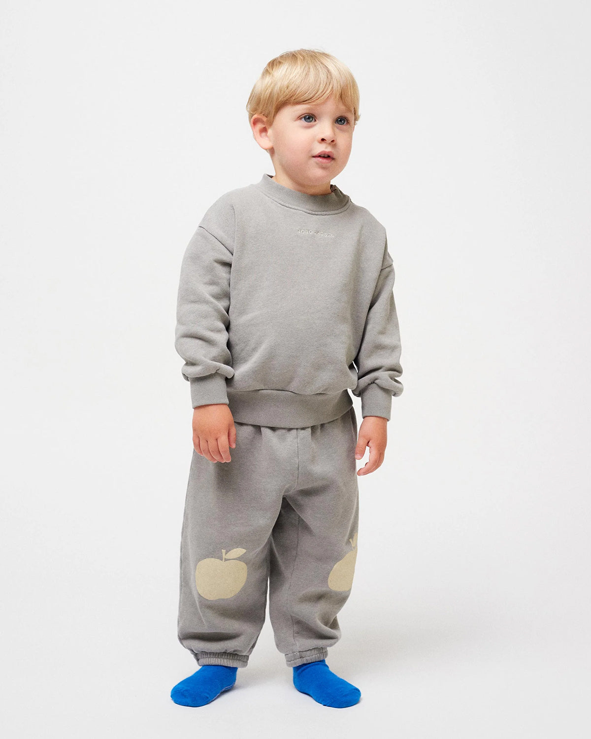 BABY POMA GREY SWEATSHIRT
