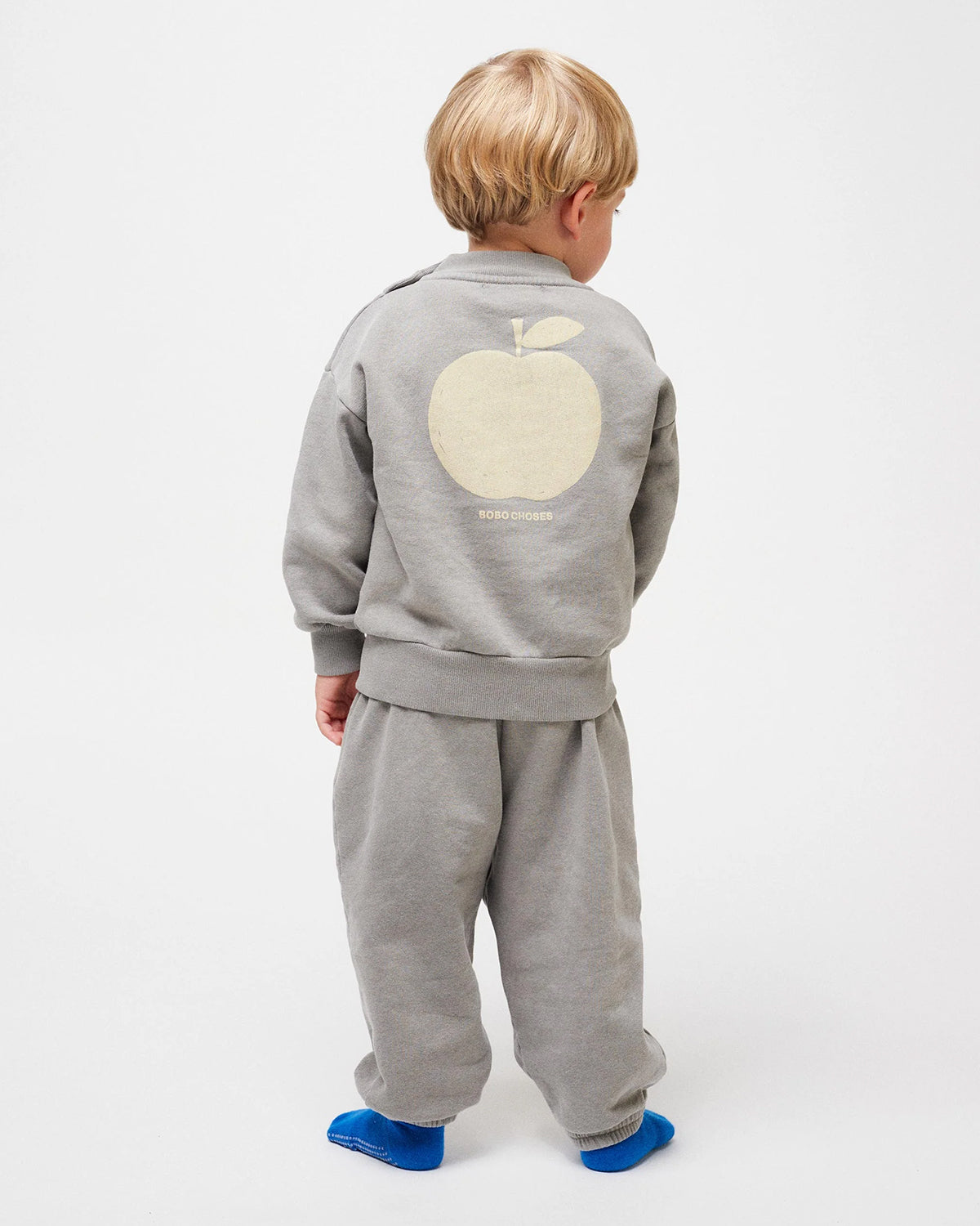 BABY POMA GREY SWEATSHIRT