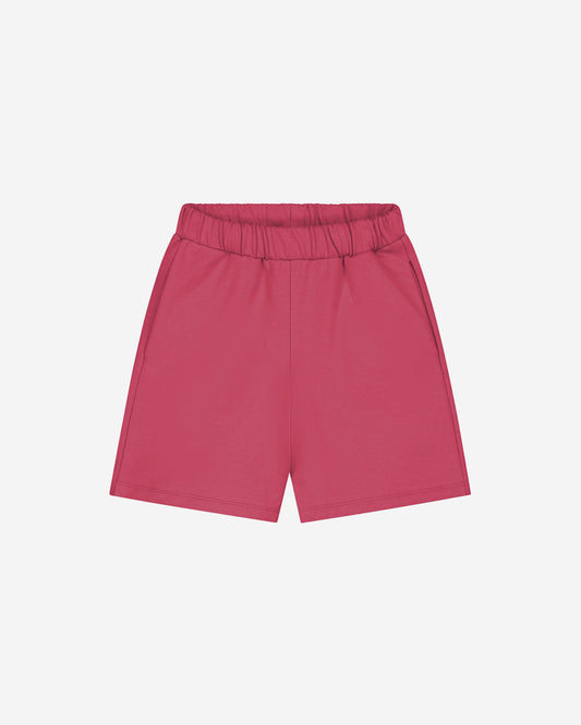 LONG SHORTS GOTS - CHERRY