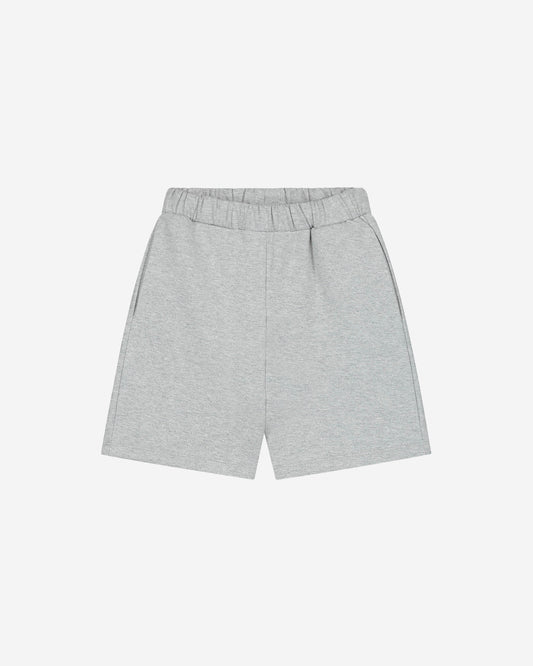 LONG SHORTS GOTS - GREY MELANGE