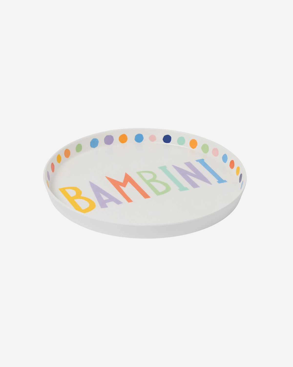 BAMBINI ITALIAN KIDS PLATE AND SERVING BOWL SET
