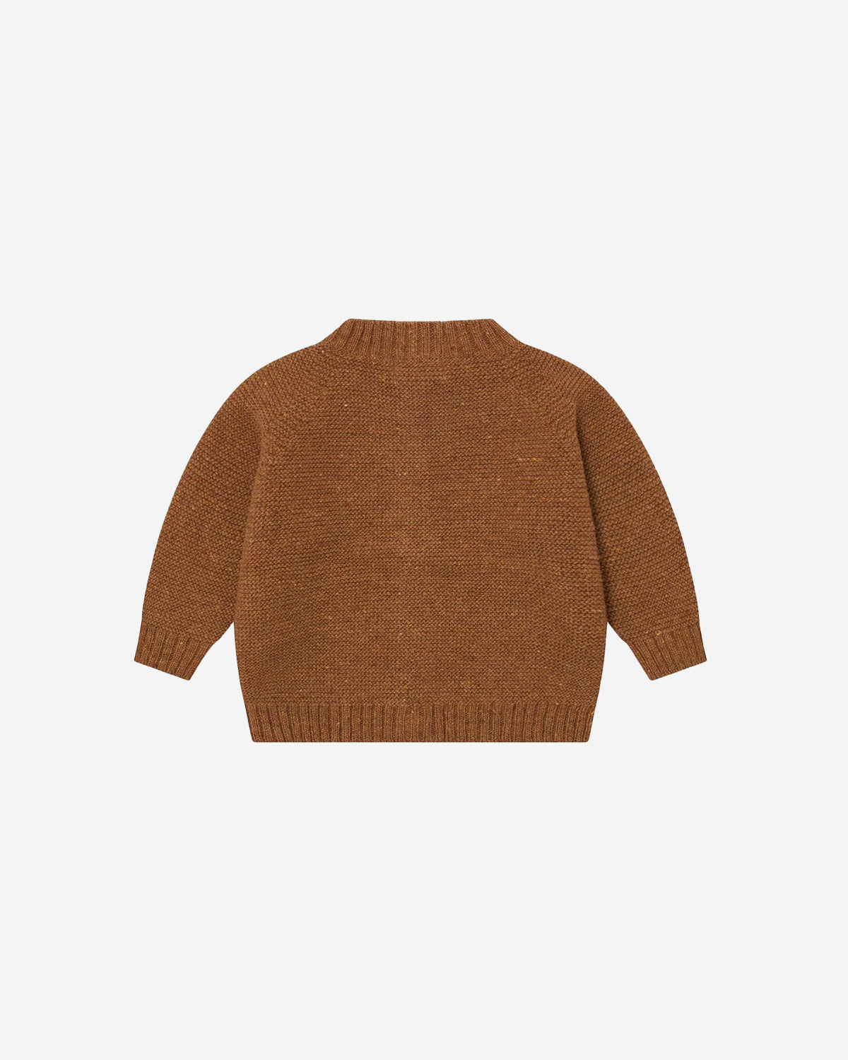 CHESTNUT WOOL CARDIGAN