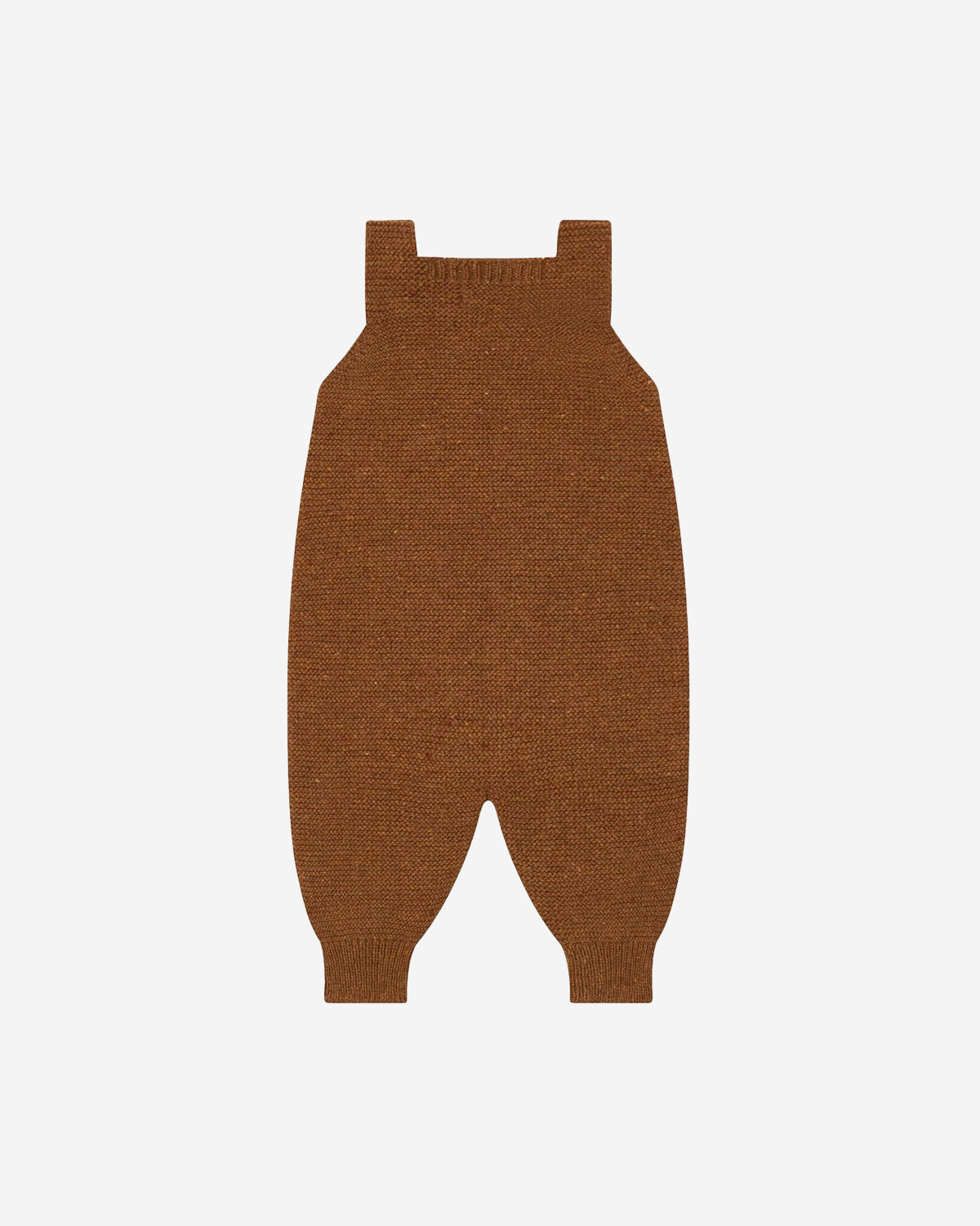 CHESTNUT WOOL SALOPETTE
