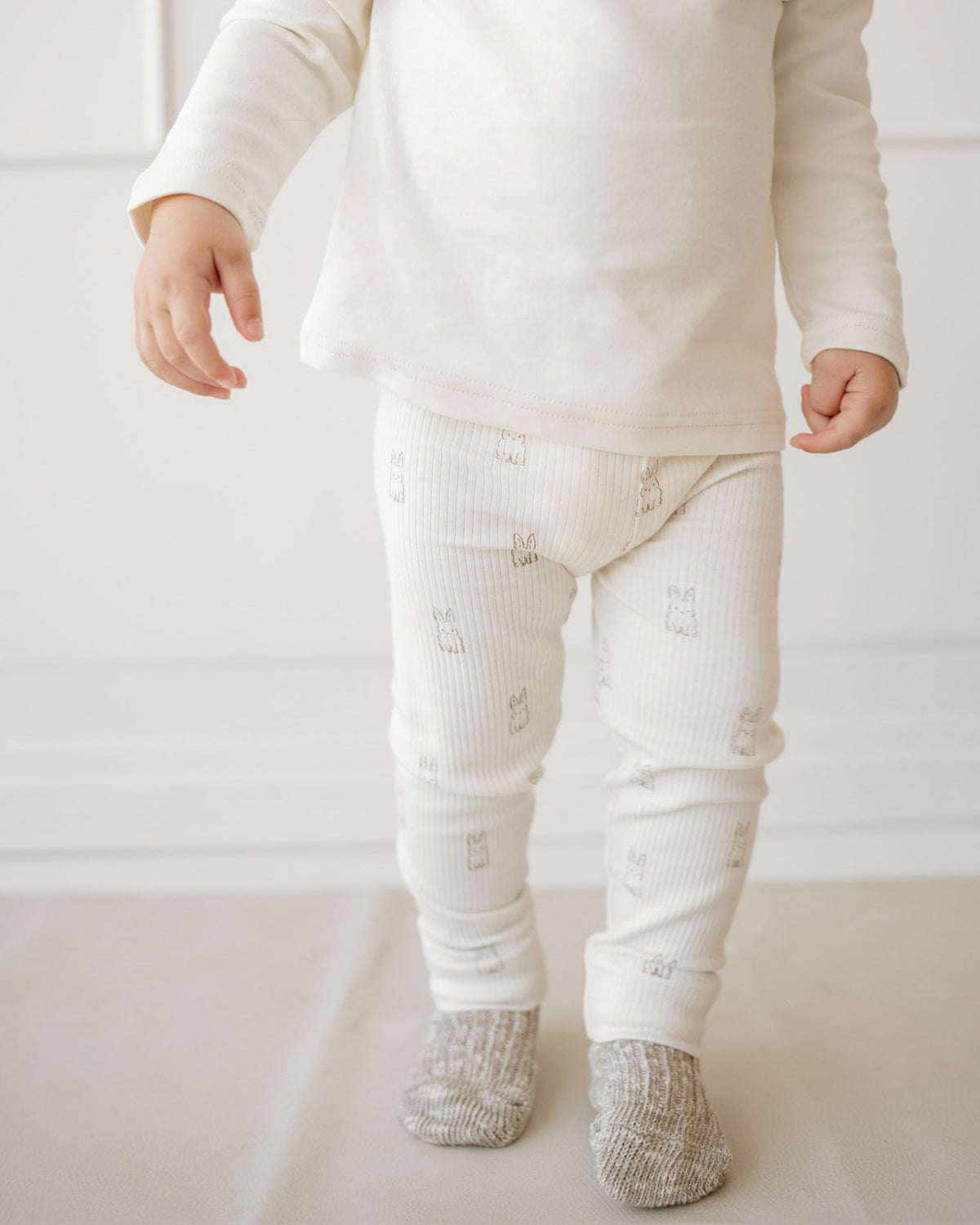 ORGANIC COTTON MODAL EVERYDAY LEGGING - BUNNY BUDDIES
