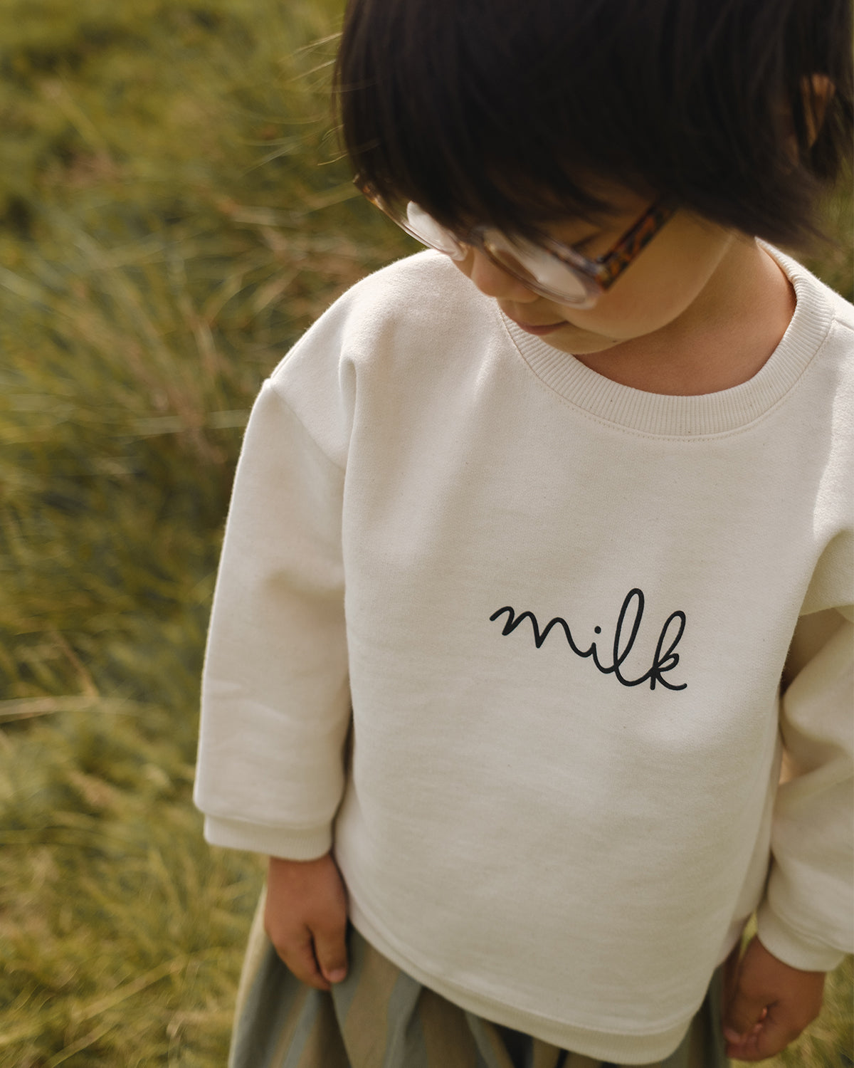 MILK SWEATSHIRT UNDYED