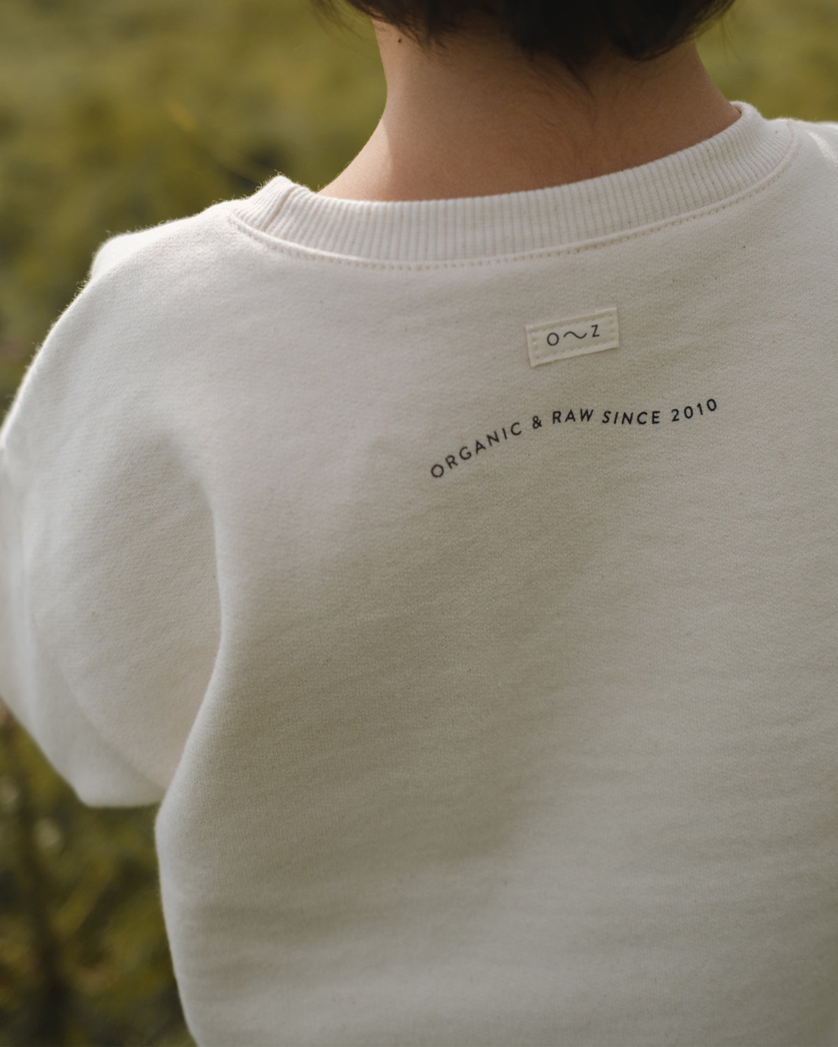 MILK SWEATSHIRT UNDYED