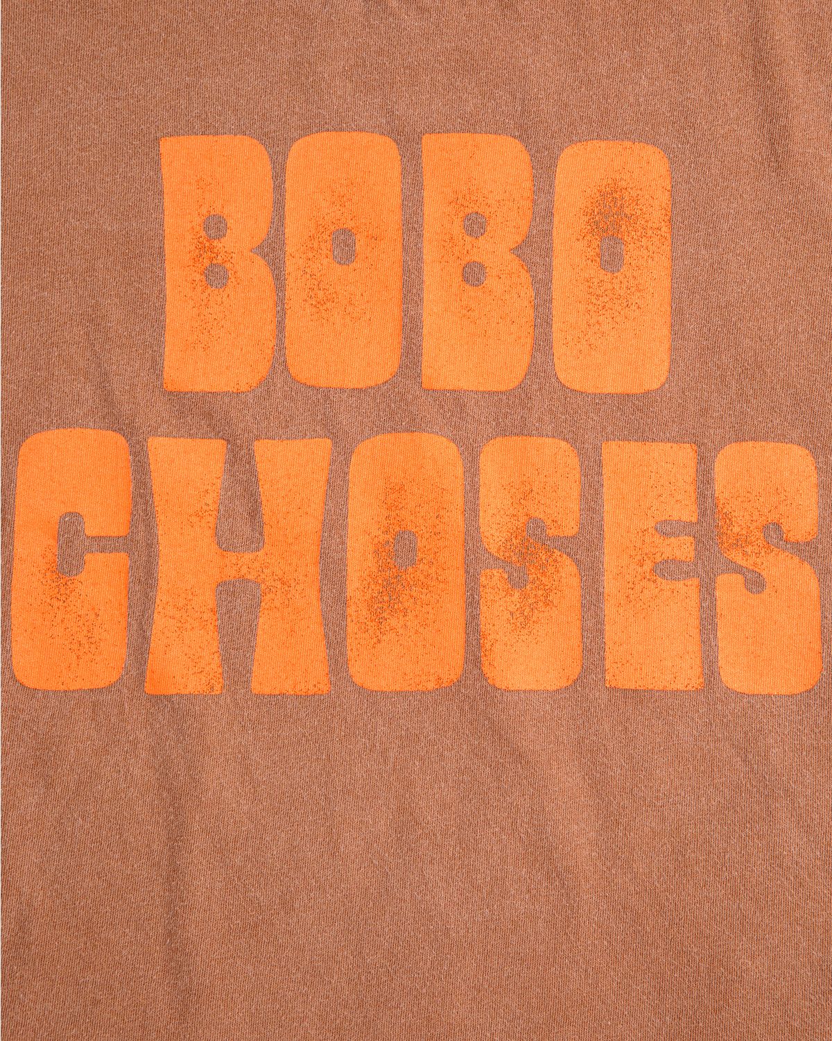 BOBO CHOSES T-SHIRT- BROWN