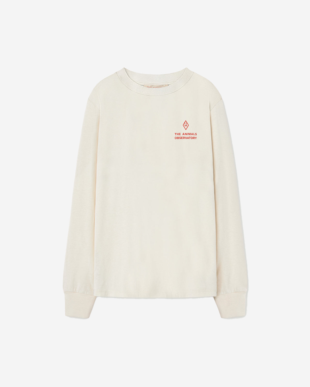 WHITE ARIES KIDS LONG SLEEVE T-SHIRT