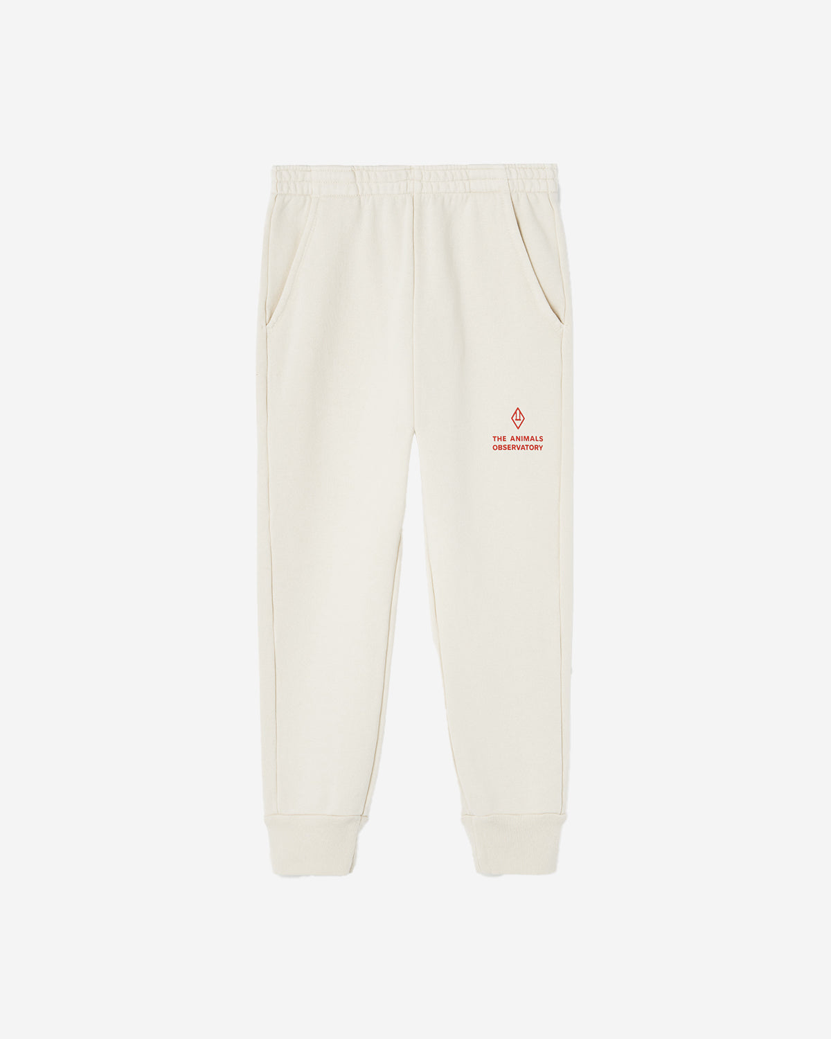 WHITE DRACO KIDS SWEATPANTS