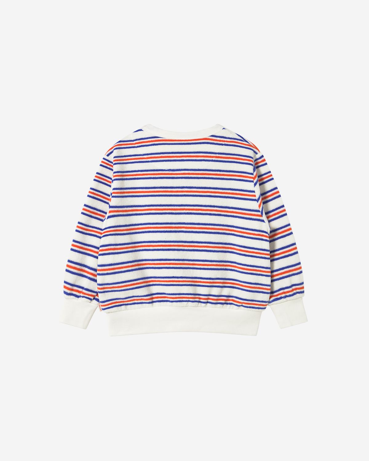 STRIPES MULTICOLOR SWEATSHIRT OFF-WHITE