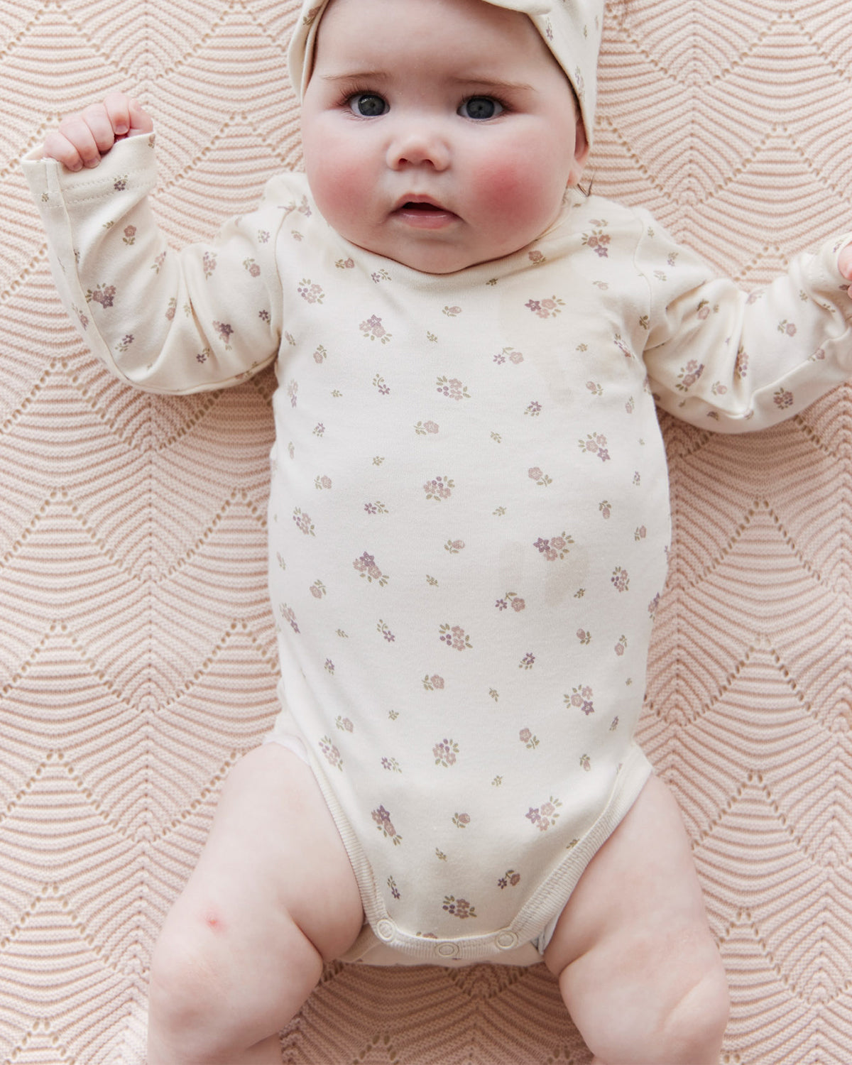 ORGANIC COTTON LONG SLEEVE BODYSUIT - IRINA TOFU