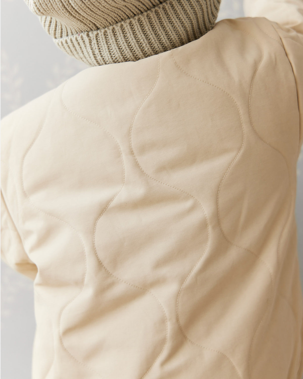 ARIE PUFFER JACKET - CASHEW