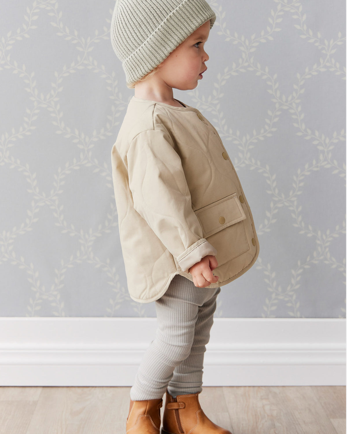 ARIE PUFFER JACKET - CASHEW