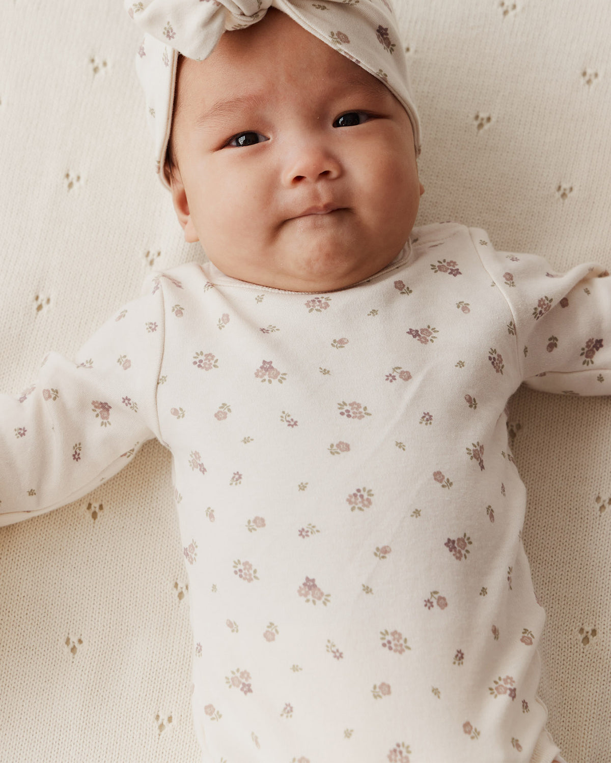 ORGANIC COTTON LONG SLEEVE BODYSUIT - IRINA TOFU