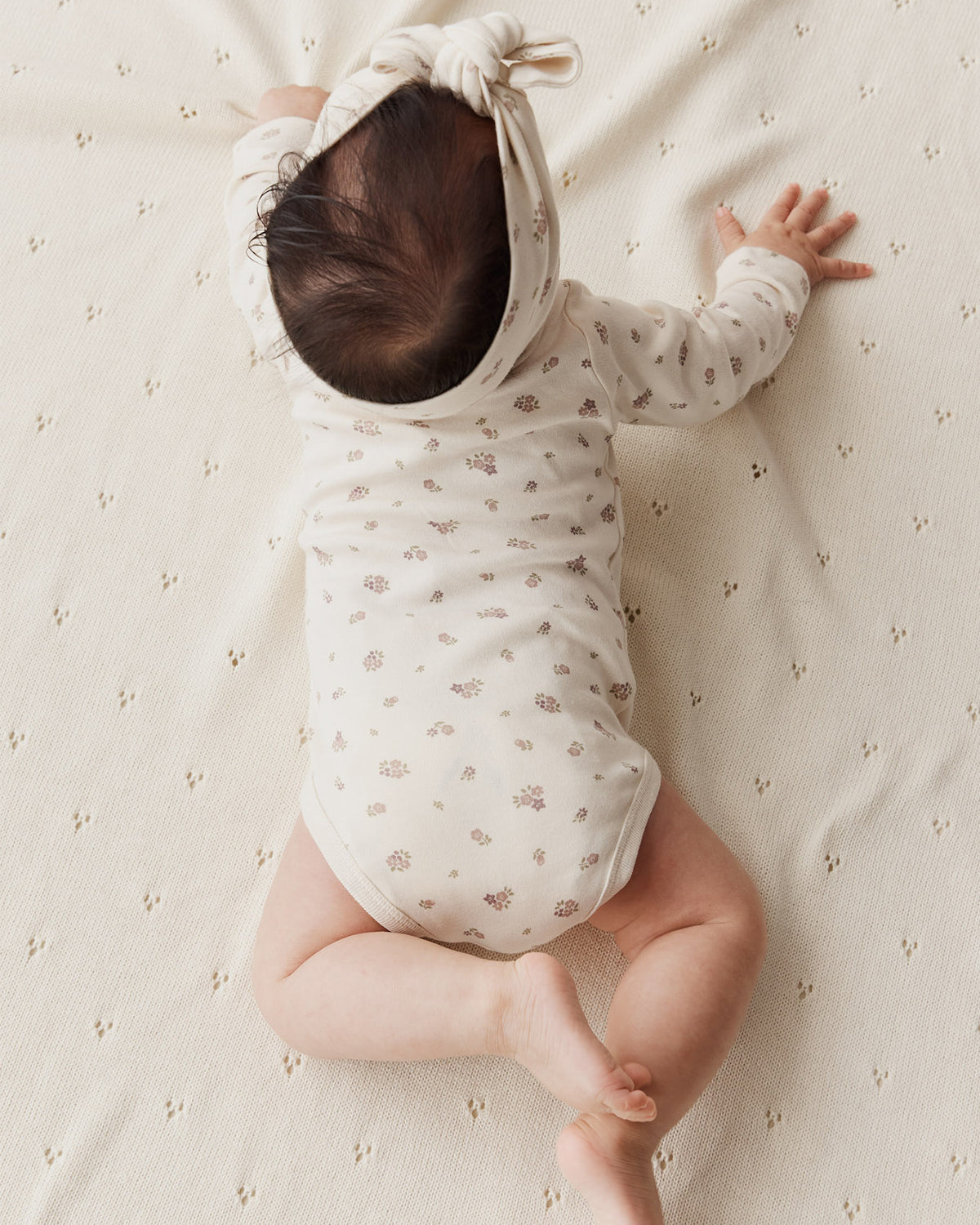 ORGANIC COTTON LONG SLEEVE BODYSUIT - IRINA TOFU