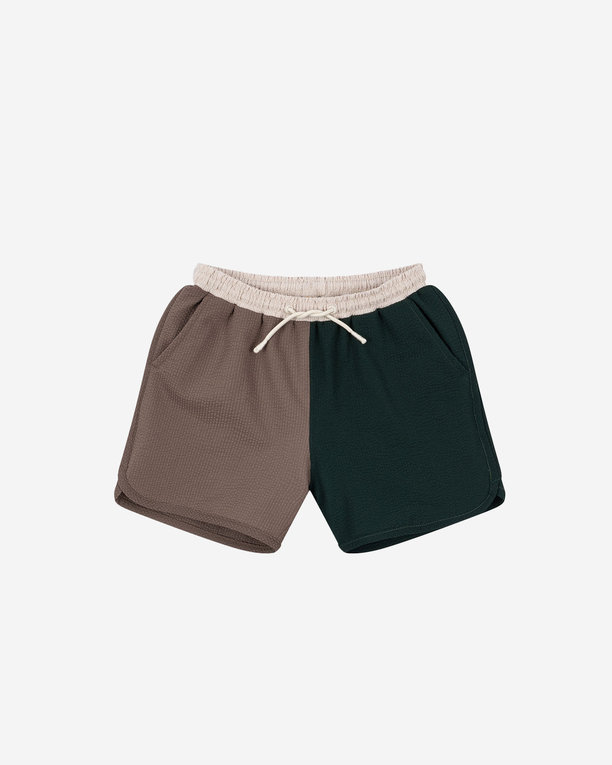 SEER ASNOU SWIMSHORTS - PINEL GROVE/SHITAKE/FRENCH OAK