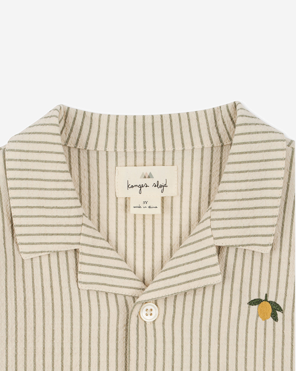 ELLIOT SS SHIRT GOTS - TEA STRIPE