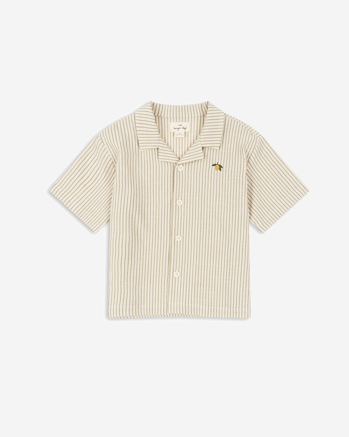 ELLIOT SS SHIRT GOTS - TEA STRIPE