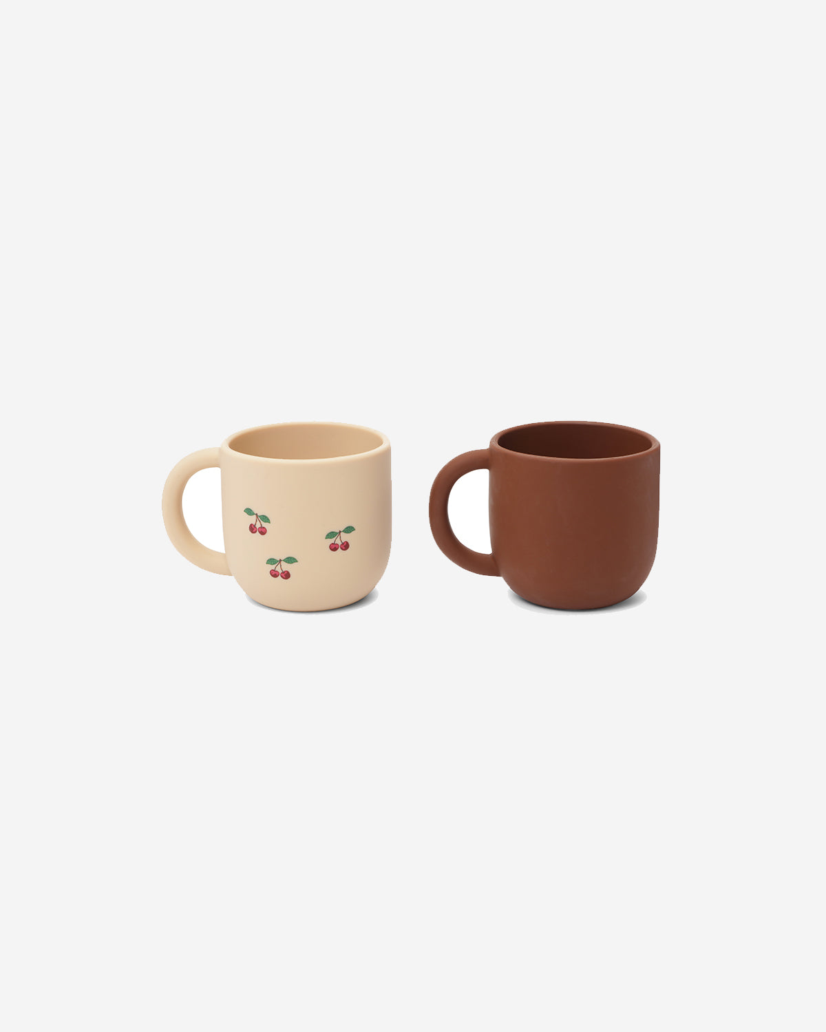 2 PACK SILICONE CUP SET - CHERRY
