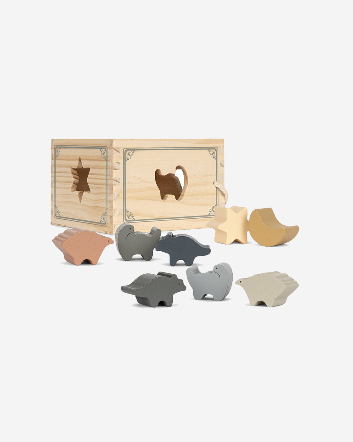 DINO SHAPE SORTER - MULTI