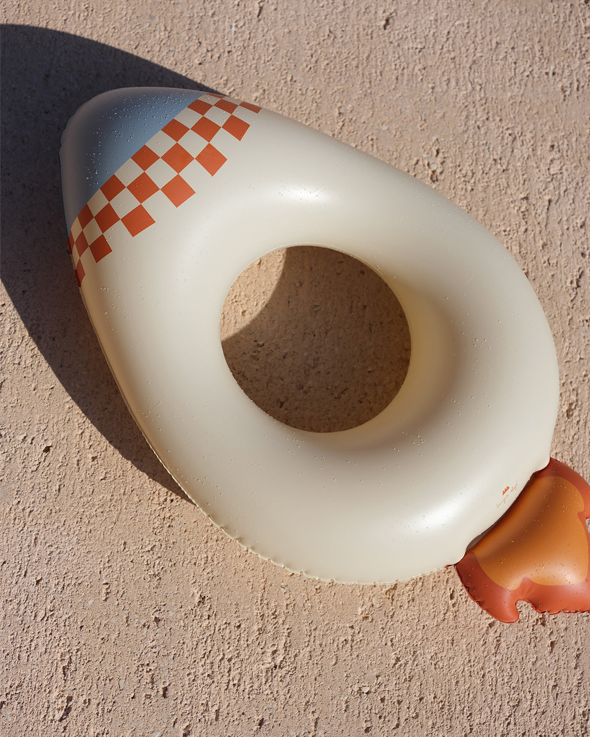 SWIM RING ROCKET - CREME